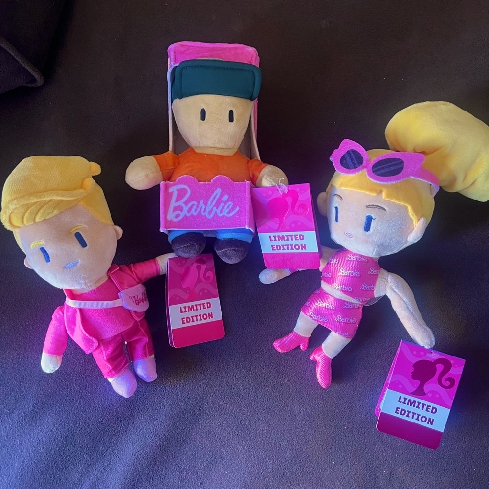 Barbie Limited Edition Plush Toy Set